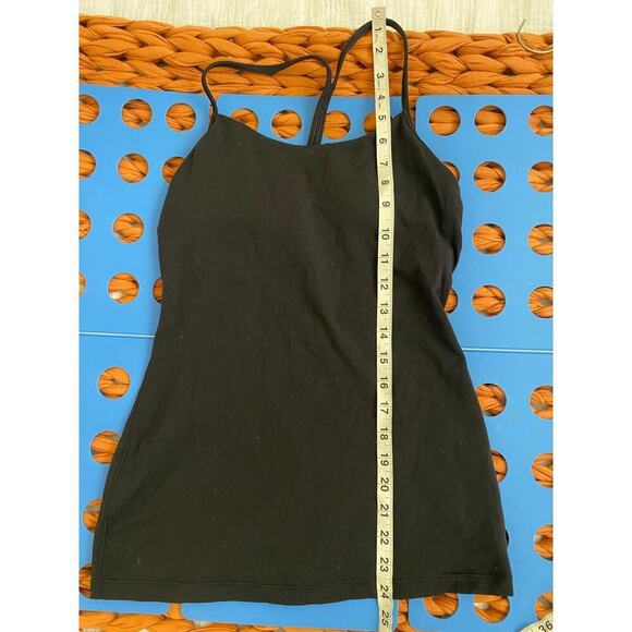 Lululemon Power Pose Black Tank Light Support for A/B Cup Size 6 - Picture 10 of 11